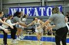 WBBall vs MIT  Wheaton College Women’s Basketball lace up for game vs MIT dedicated to “Go 4 the Goal” to eliminate Pediatric Cancer. - Photo By: KEITH NORDSTROM : Wheaton, Basketball